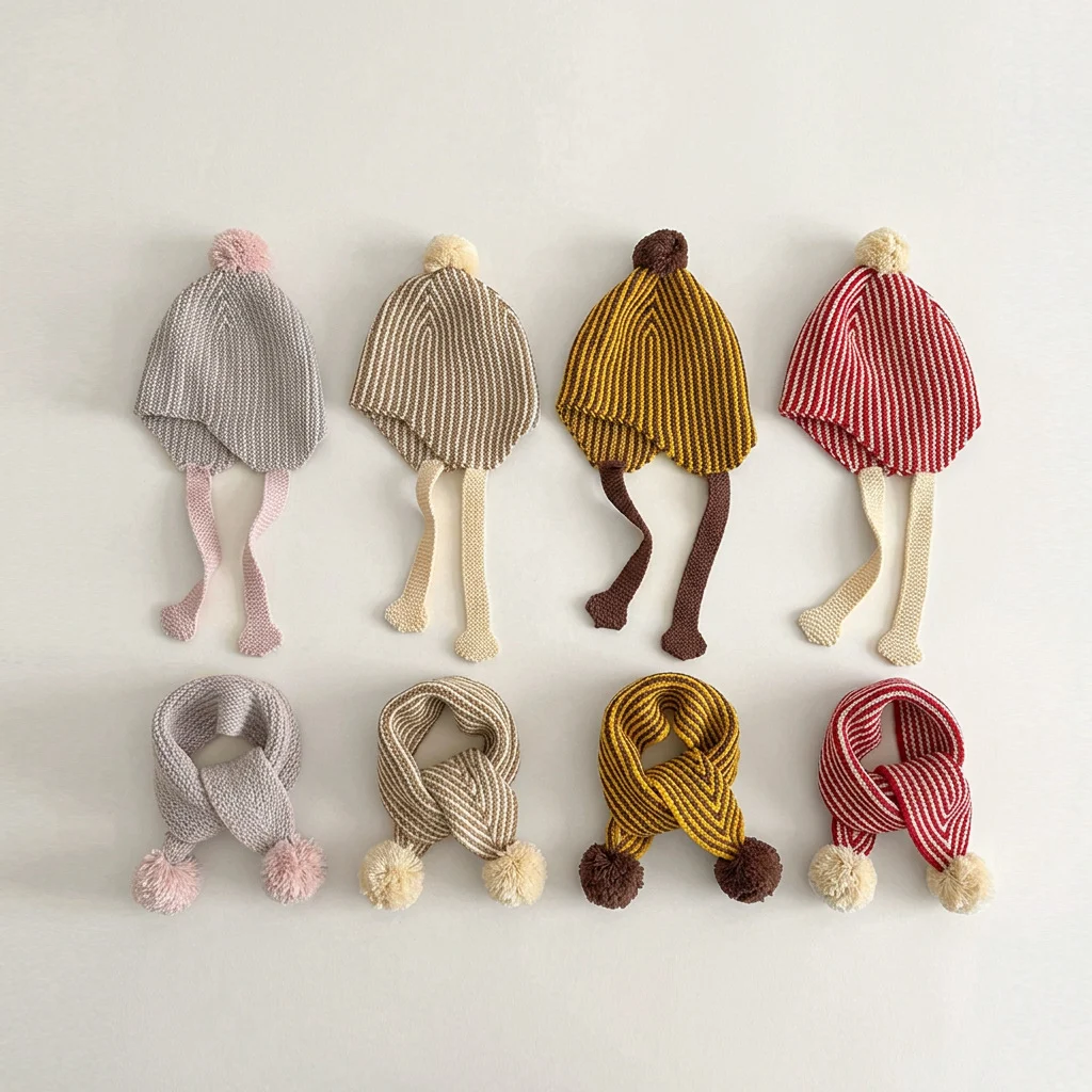 Children's Hat And Scarf Set — image 5