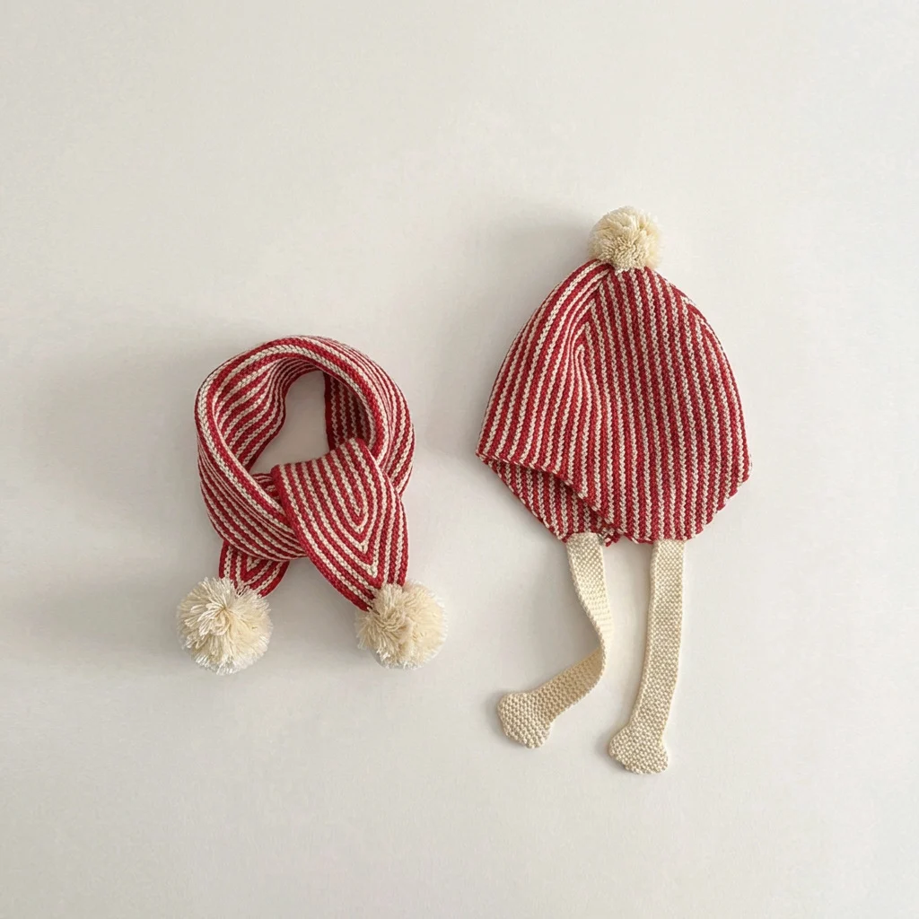 Children's Hat And Scarf Set — image 4