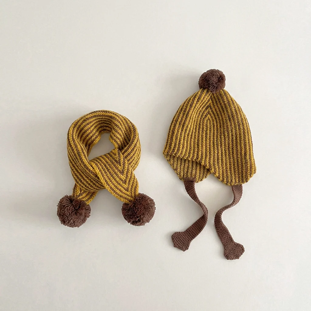 Children's Hat And Scarf Set — image 9