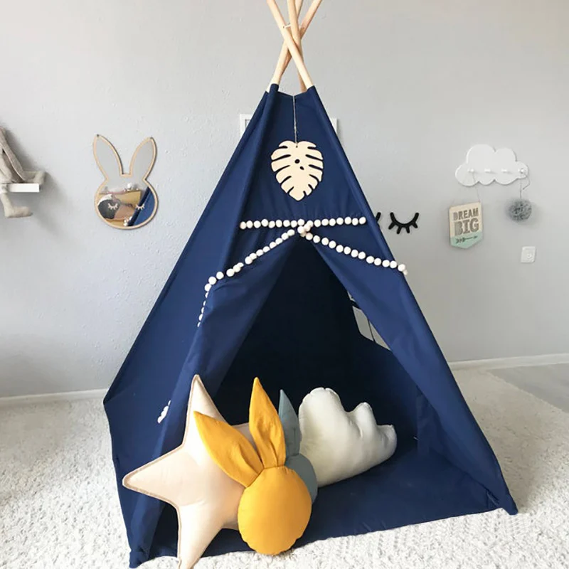 Children's Indoor Game House 100 Cotton Canvas Tent — image 4