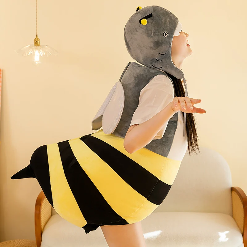 Childrens Bee Costume Birthday-themed Versatile Sleeping Bag Set — image 4