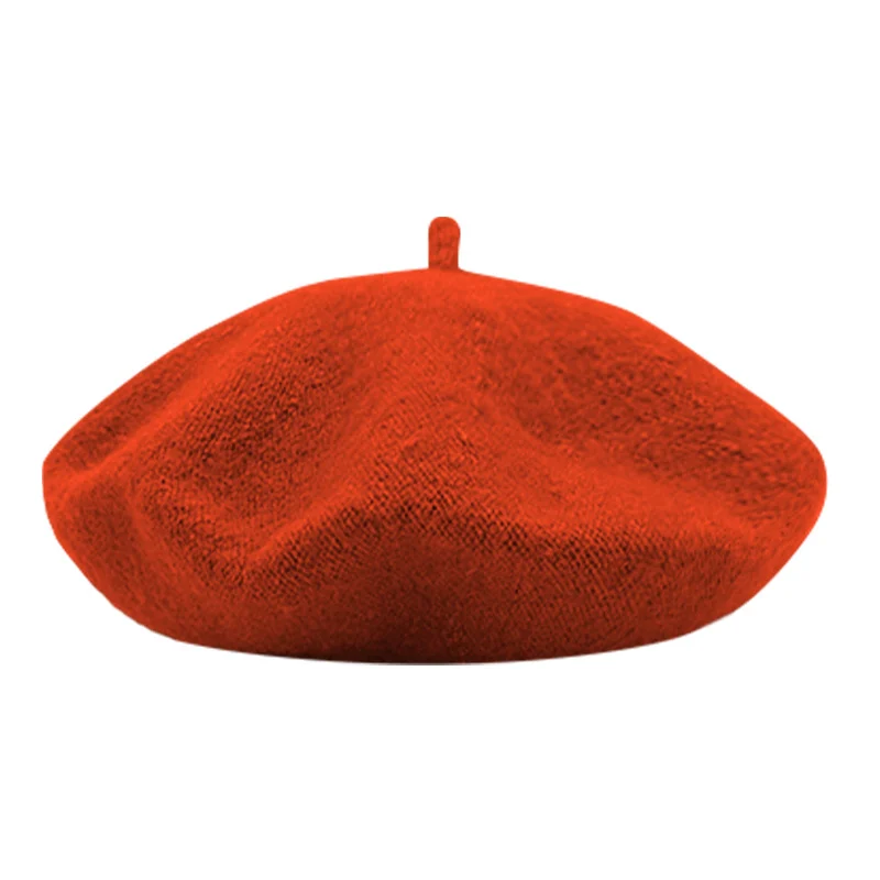 Childrens Beret British-style Vintage Wool — image 6