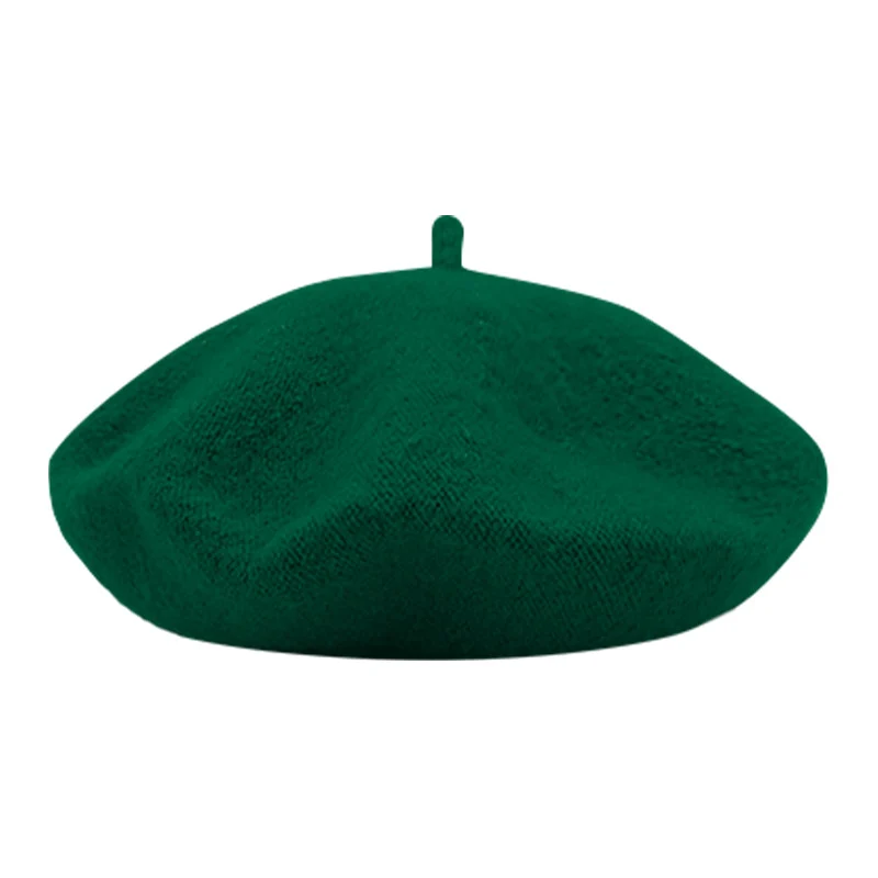 Childrens Beret British-style Vintage Wool — image 5