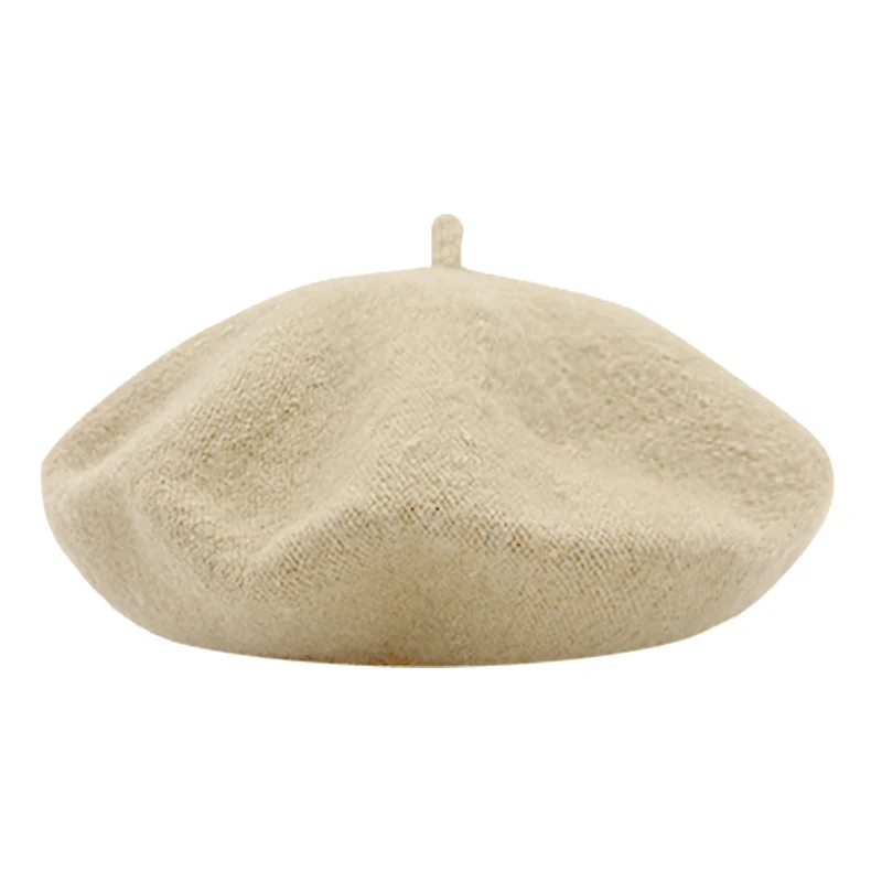 Childrens Beret British-style Vintage Wool — image 3