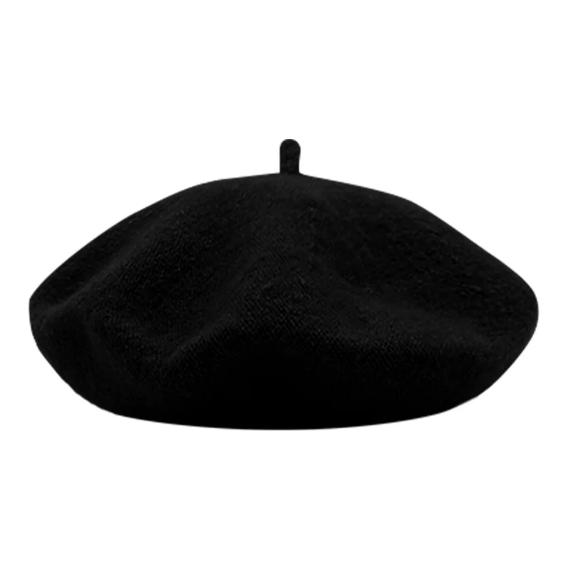 Childrens Beret British-style Vintage Wool — image 4