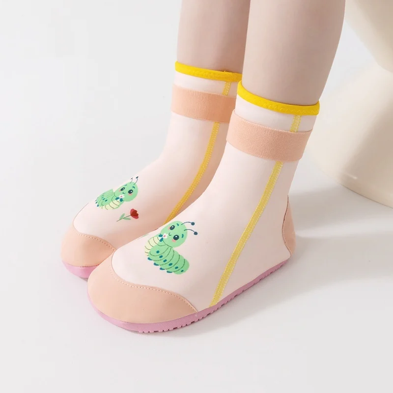 Childrens Cartoon-style High-top Beach Sock Shoes Quick-drying Non-slip Water For Boys… — image 4