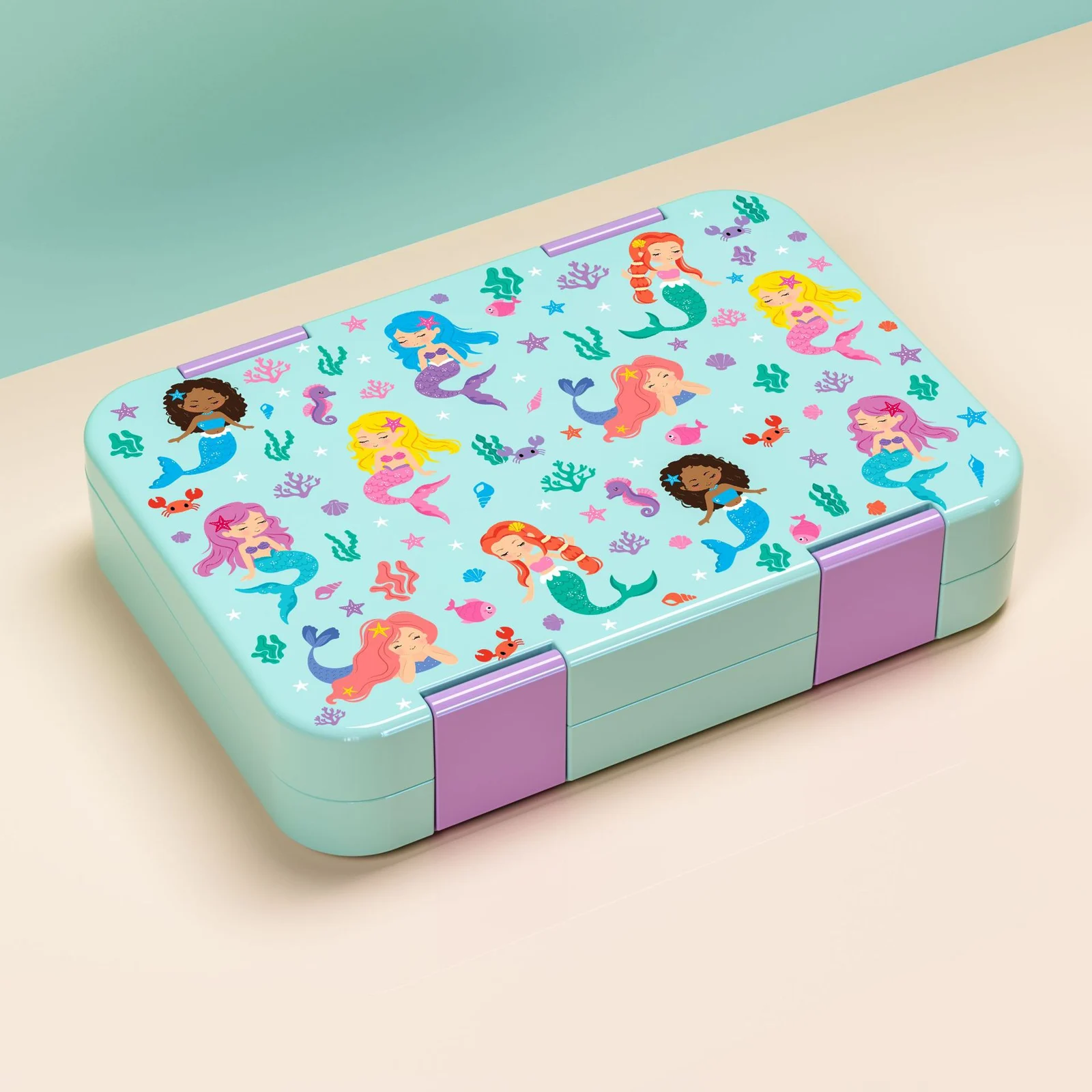 Childrens Double-compartment Lunch Box Cartoon-themed Bento — image 6