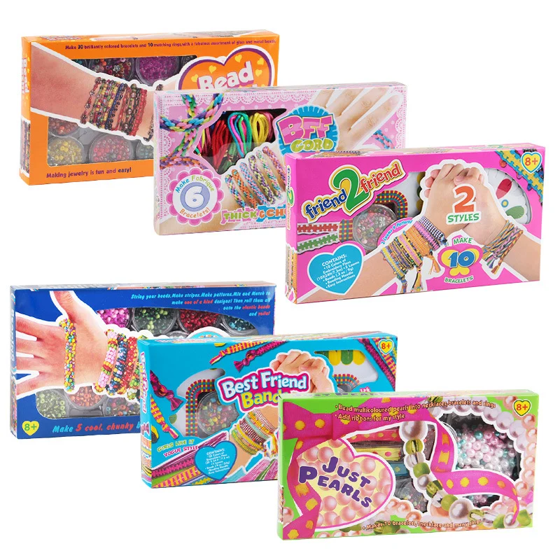 Childrens Educational DIY Toy Woven Bracelet Set — image 6