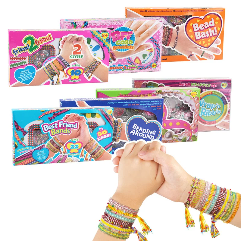 Childrens Educational DIY Toy Woven Bracelet Set — image 3