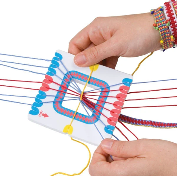 Childrens Educational DIY Toy Woven Bracelet Set — image 4