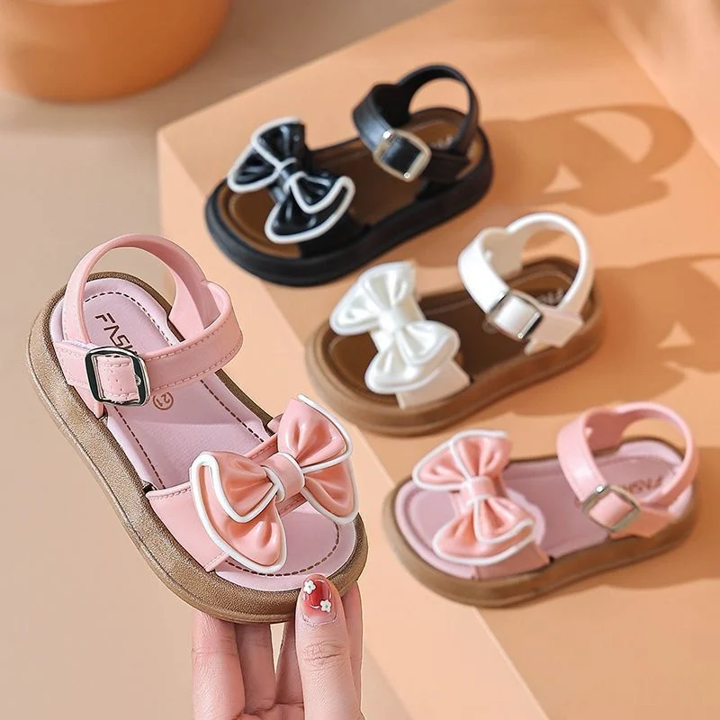 Childrens Fashionable Casual Flat Sandals For Girls — image 2