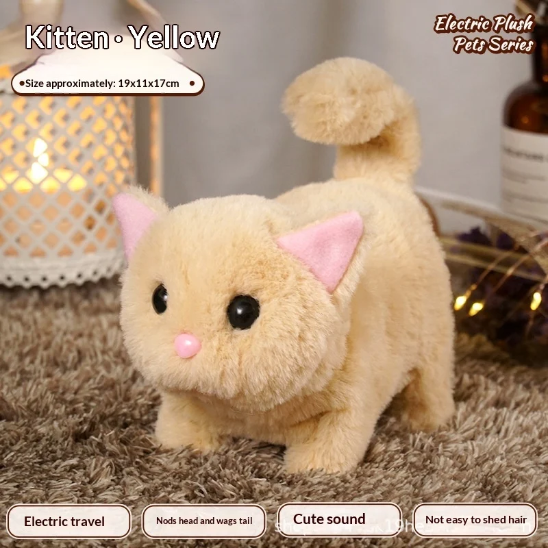 Childrens Little Kitten Toymeows And Moves — image 7