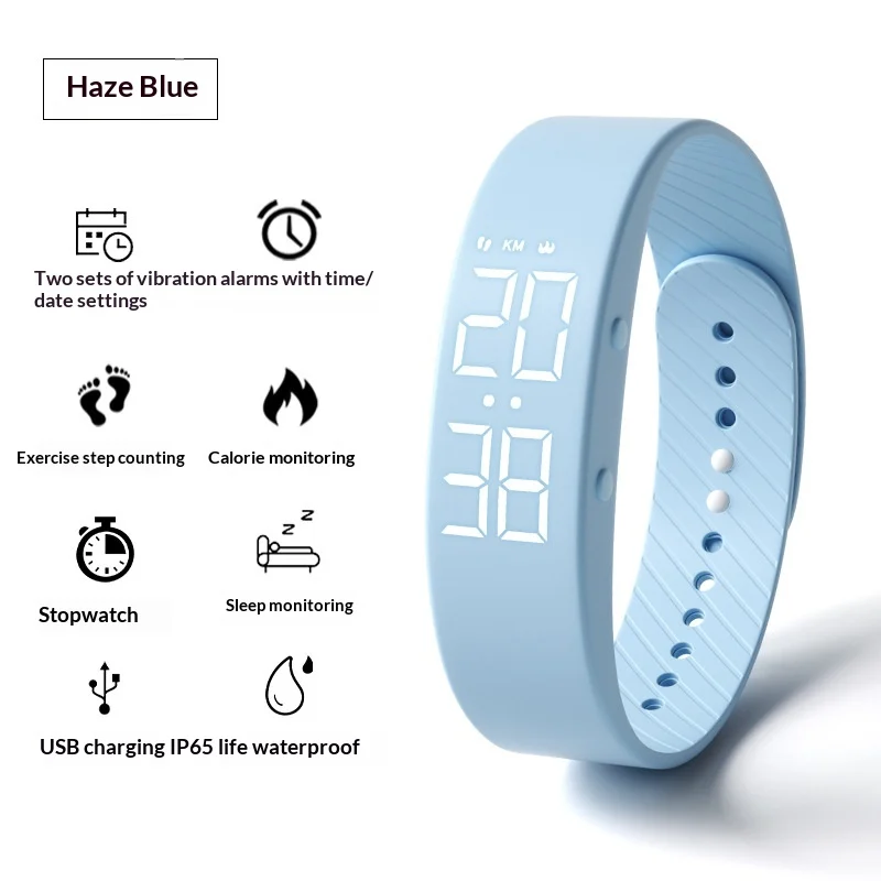 Childrens Watch, Boys Waterproof Vibrating Alarm Bracelet, Girls Style — image 2