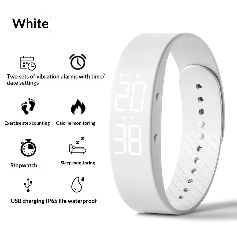 Childrens Watch, Boys Waterproof Vibrating Alarm Bracelet, Girls Style — image 5