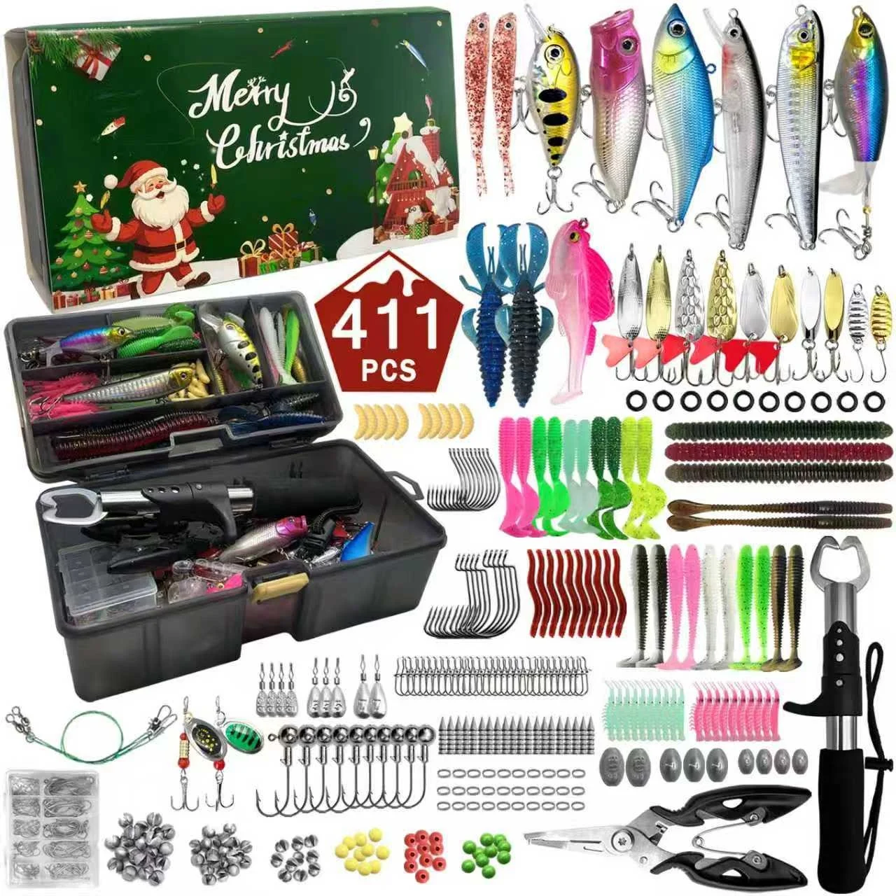 Christmas Fishing Lure Gift Box Blind Set — image 10
