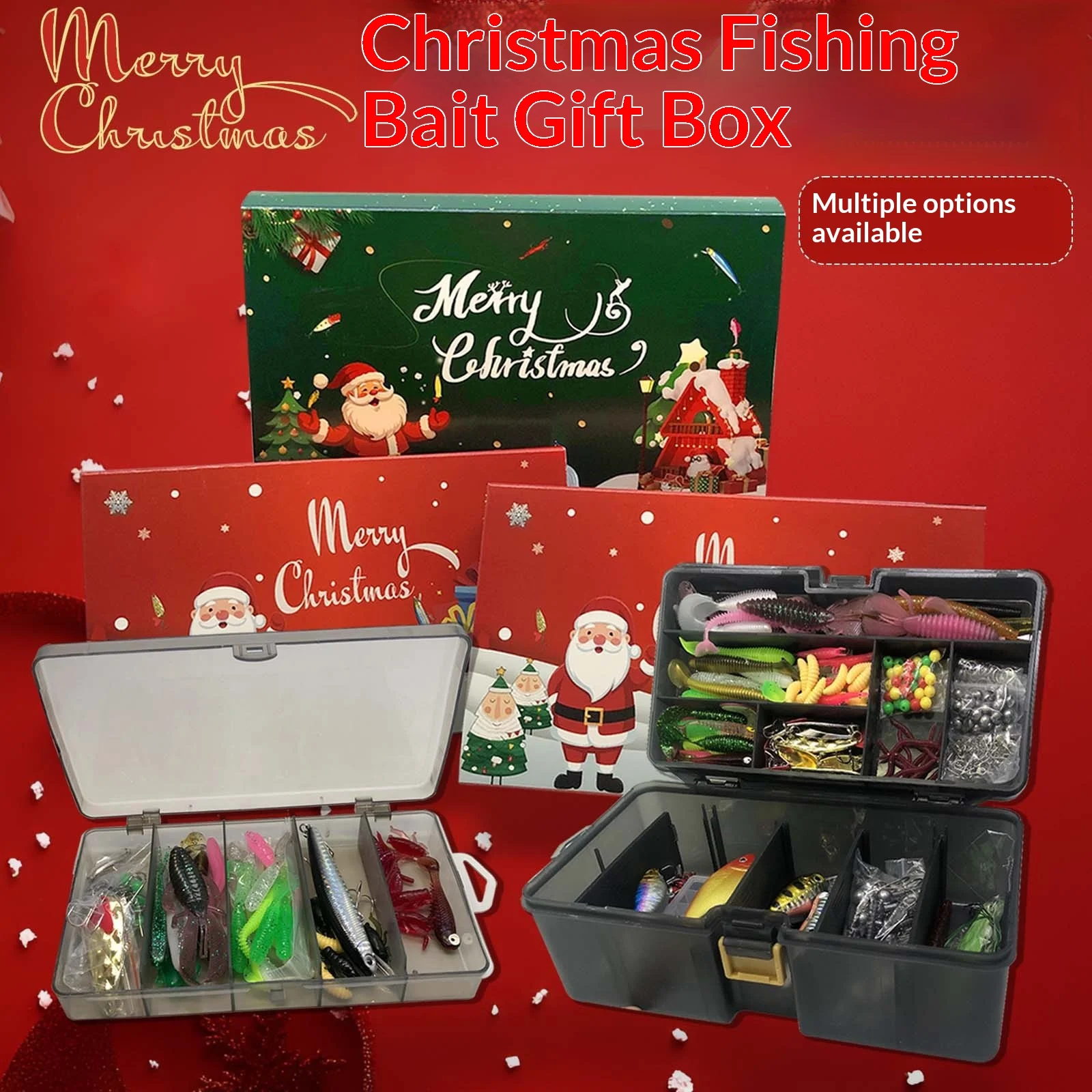 Christmas Fishing Lure Gift Box Blind Set — image 6