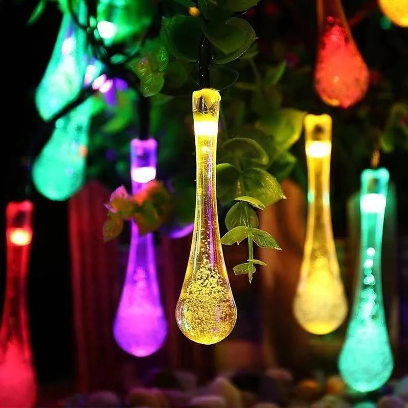 Christmas LED Solar-powered Patio Light String — image 5