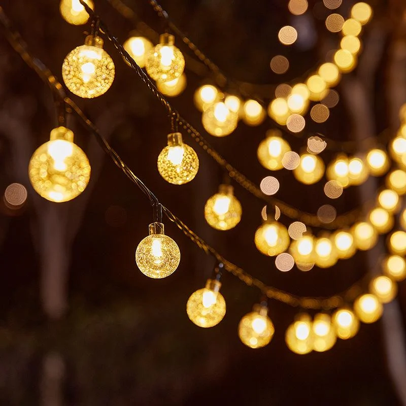 Christmas LED Solar-powered Patio Light String — image 9