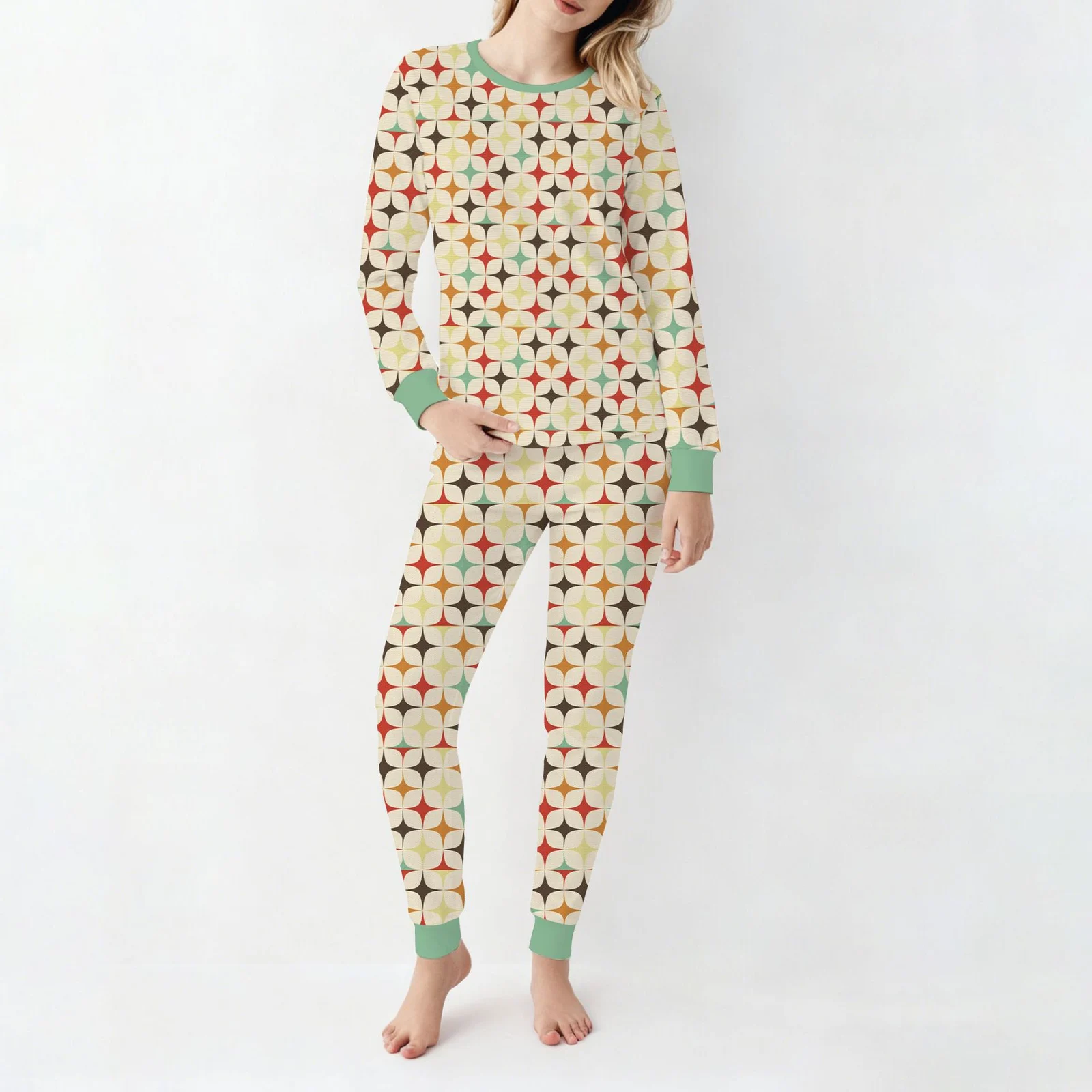 Christmas Printed Family Pajama Set — image 4