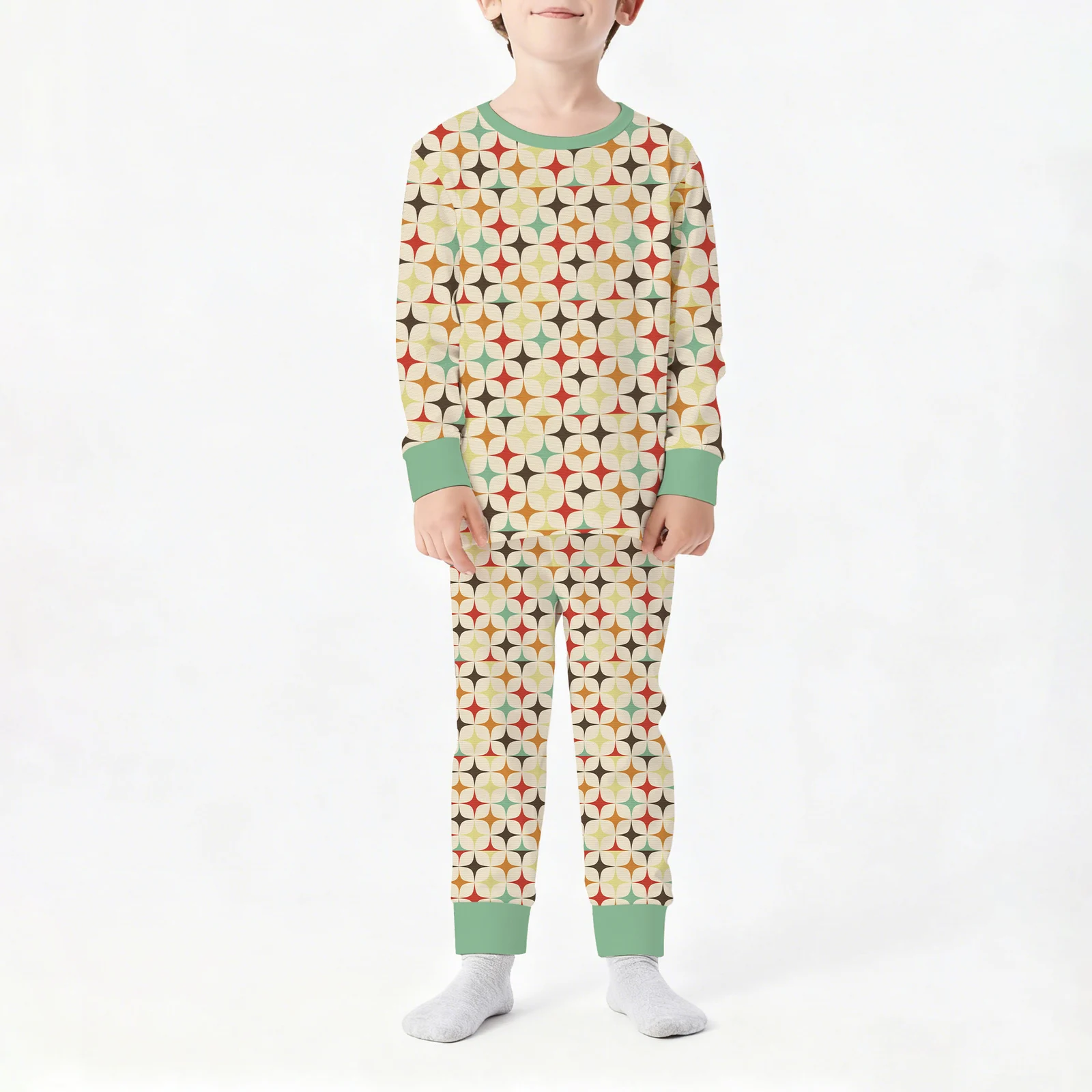 Christmas Printed Family Pajama Set — image 8