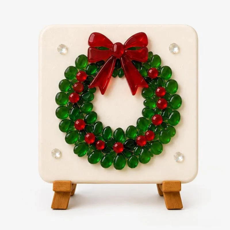 Christmas Sea Glass Mosaic DIY Art Kit Set — image 3