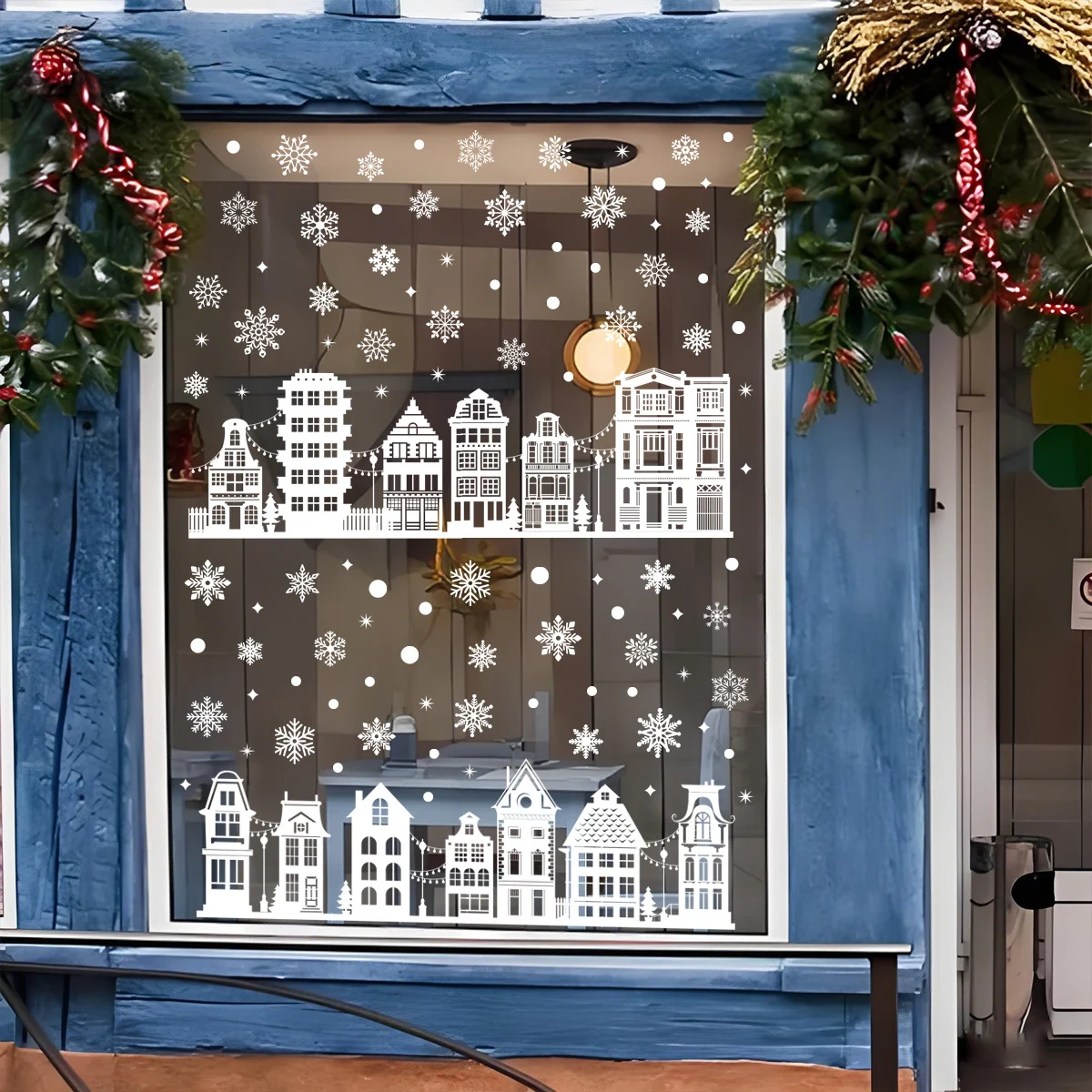 Christmas Window Glass Snowflake Stickers — image 6