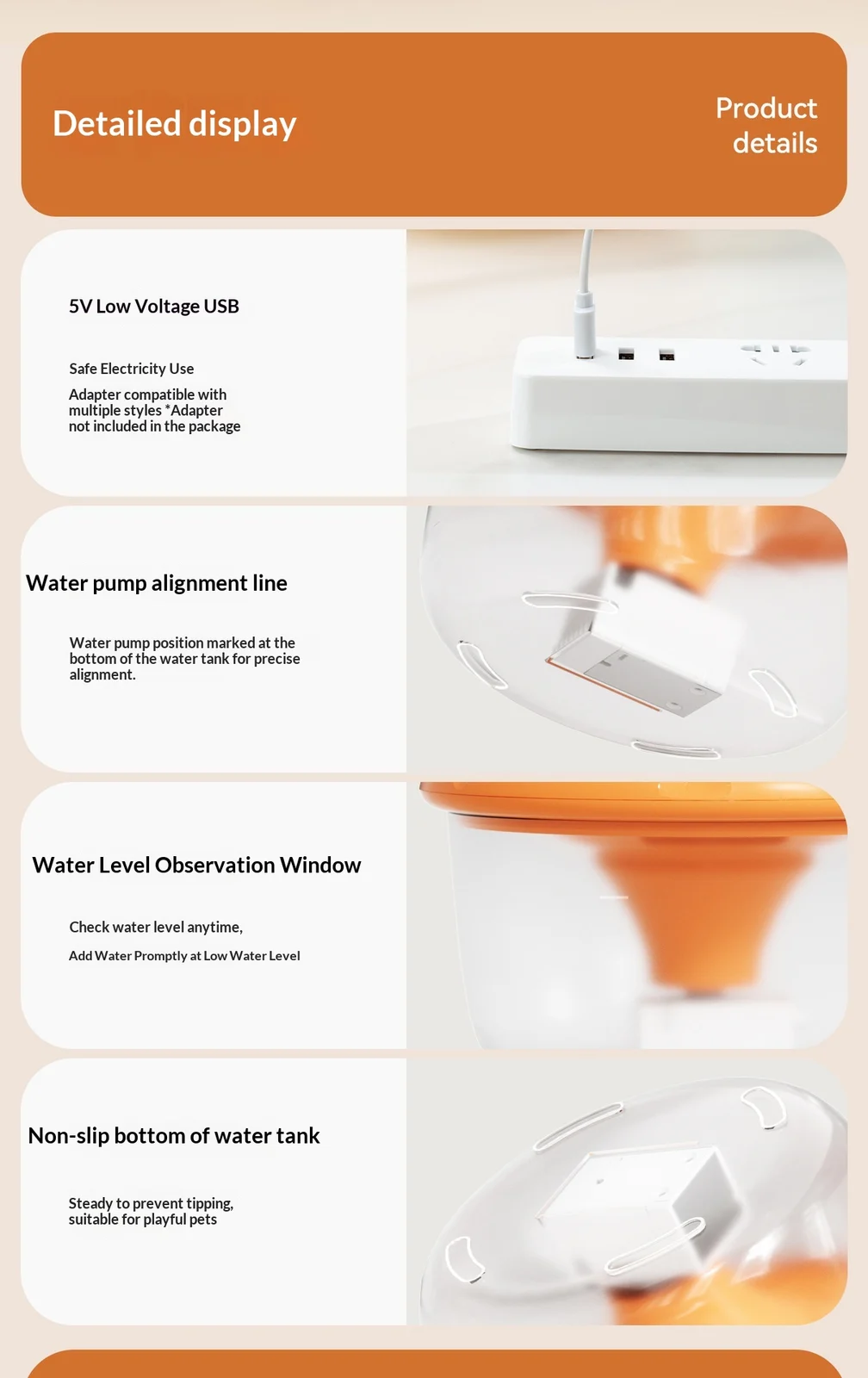 Circulating Pet Water Fountain — image 7