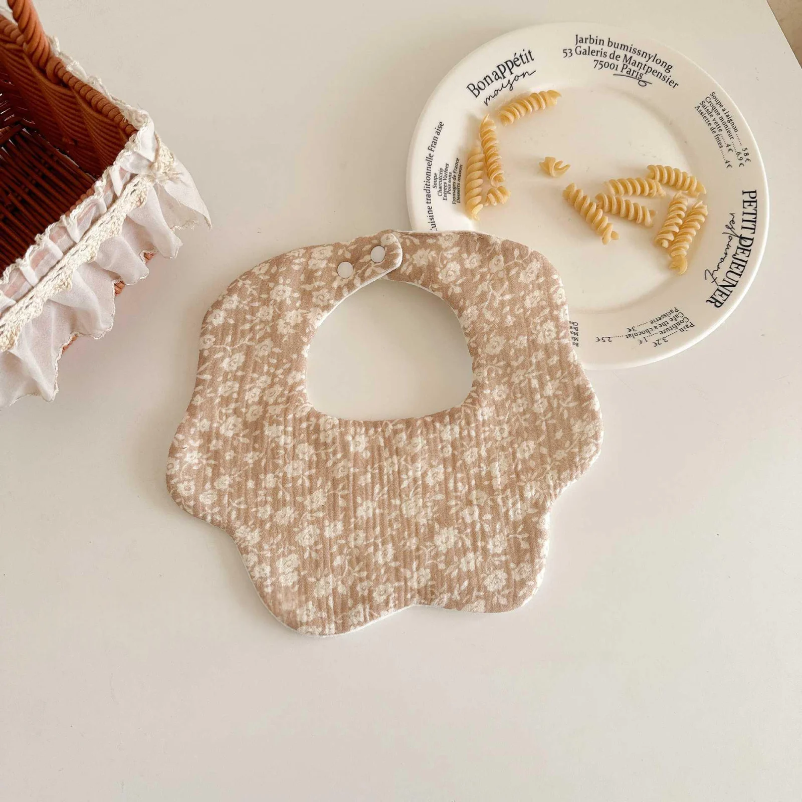 Class A Pure Cotton Gauze Baby Bib — image 7