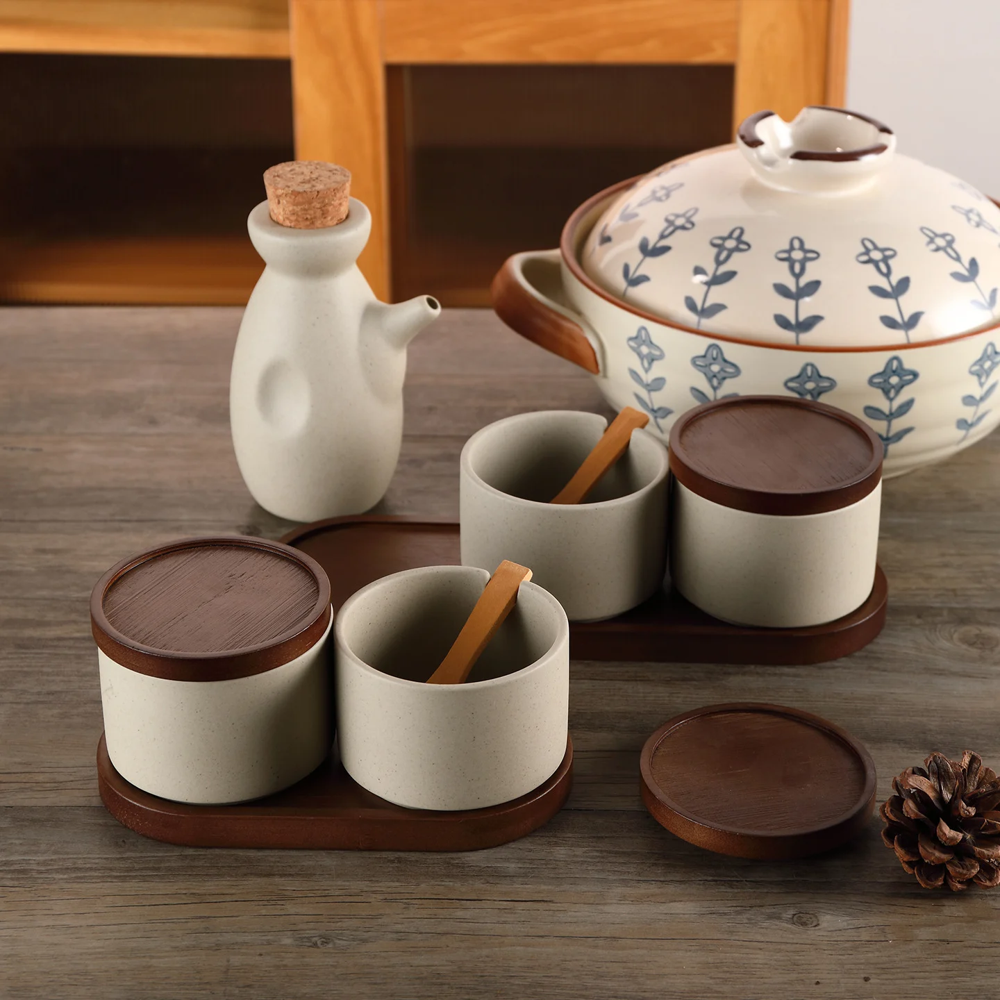 Clay Chili Jar Soy Sauce And Vinegar Condiment Pot — image 11