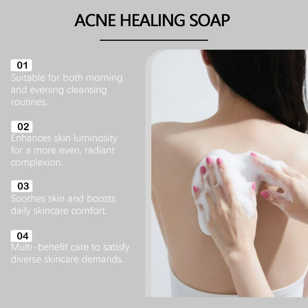 Cleansing Soap Gently Cleanses The Skin While Moisturizing And Softening It — image 5