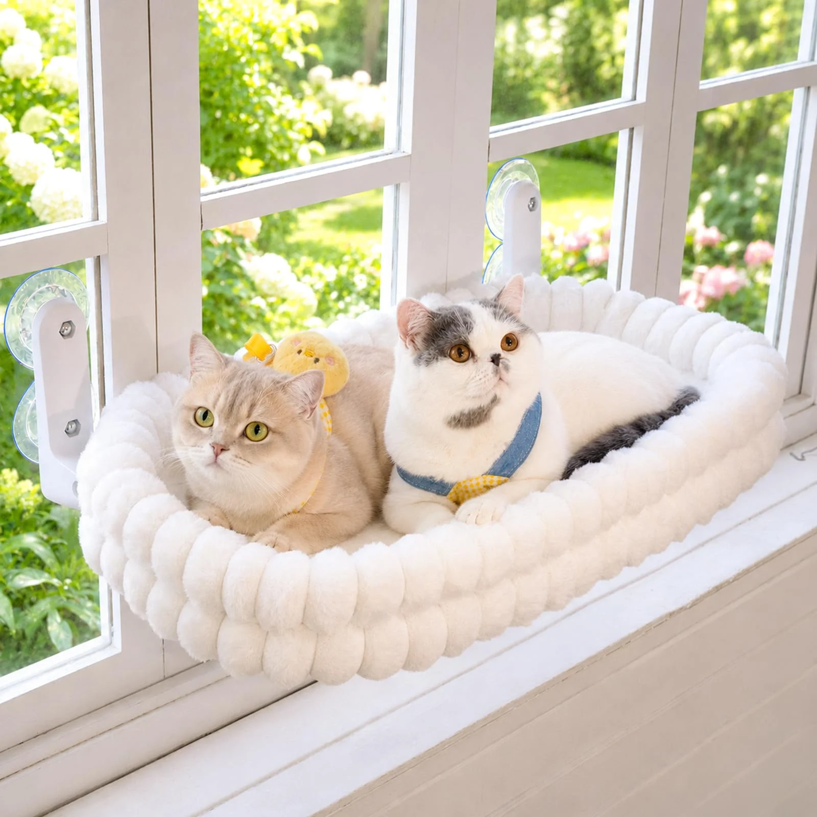 Cloud Cat Window Perch For Indoor Cats Hammock Bed Foldable Reversible Cushion… — image 9