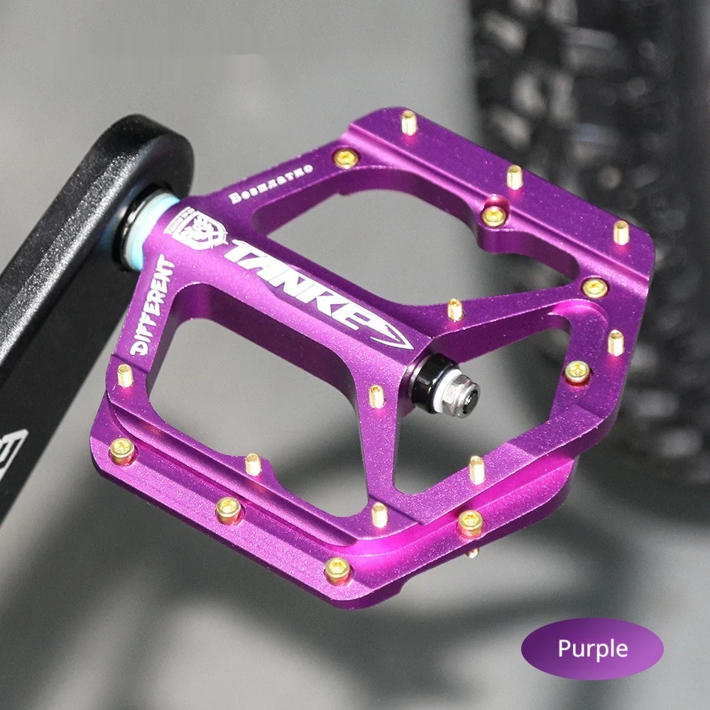 CNC Colorful Aluminum Alloy Ball Bearing Bicycle Pedals — image 2