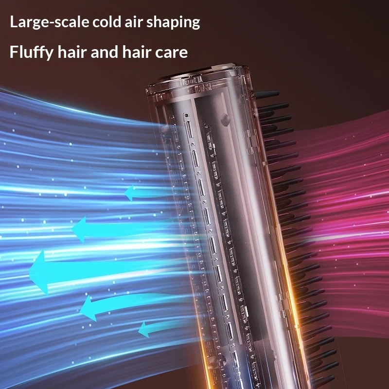 Cold-air Negative-ion Portable Curling And Straightening Comb — image 5