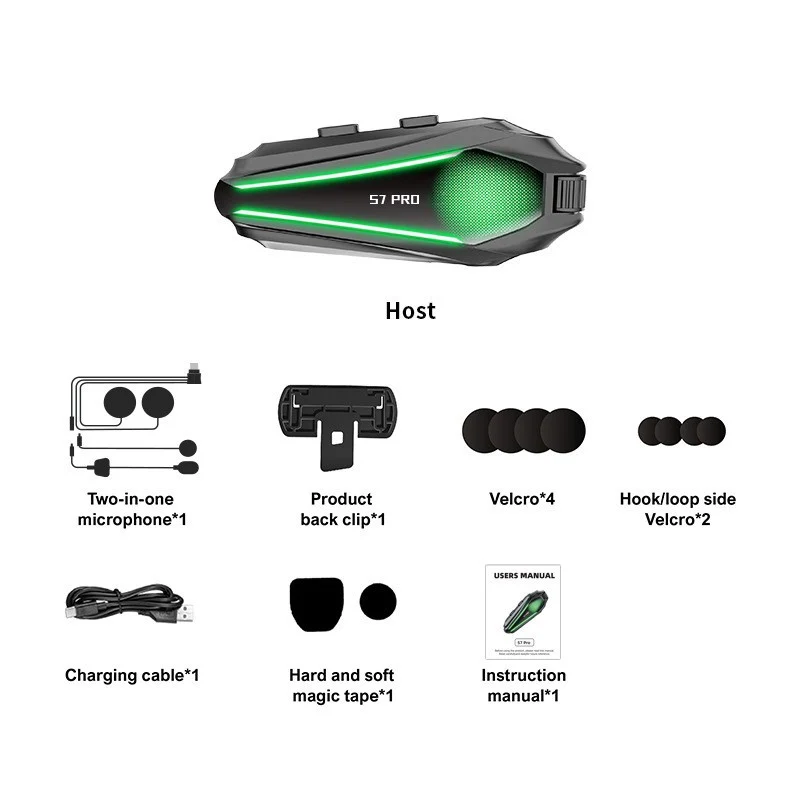 Cold-weather Noise-canceling Group Cycling Intercom Headset — image 5