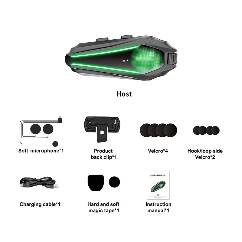 Cold-weather Noise-canceling Group Cycling Intercom Headset — image 7