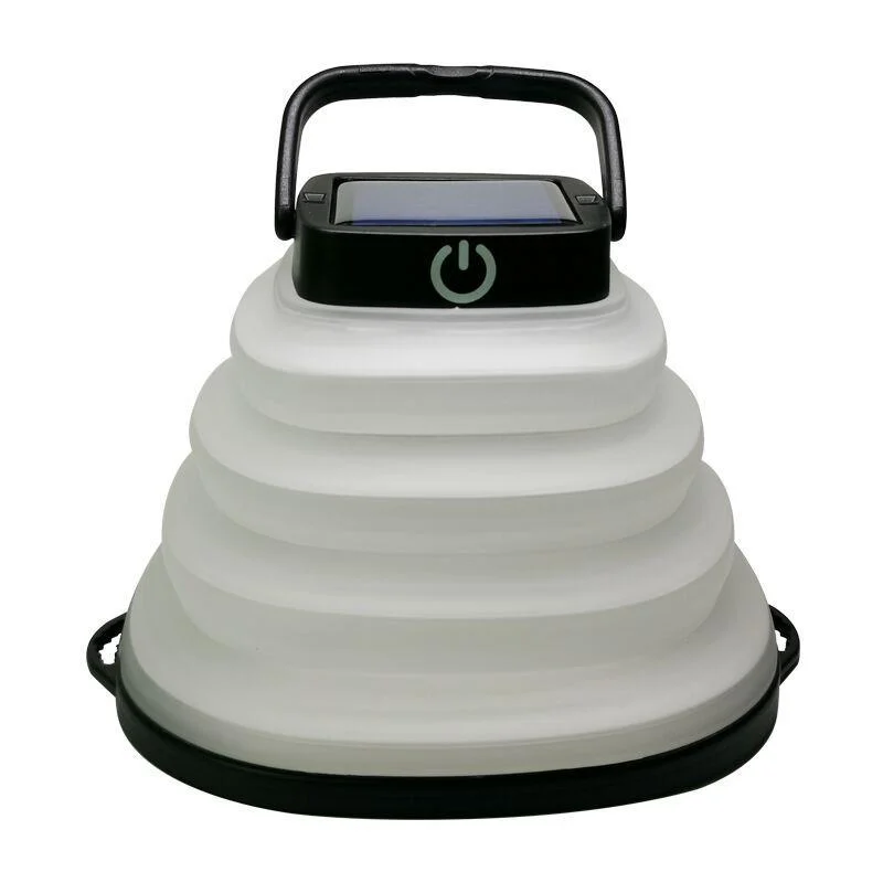 Collapsible Camping Light IP68 Waterproof Solar Foldable Lantern Tent Lighting USB… — image 5