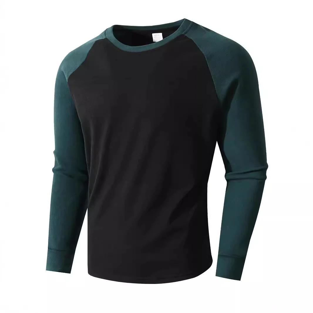 Color-block Pullover Edgy Style Sherpa-lined Base Layer — image 8