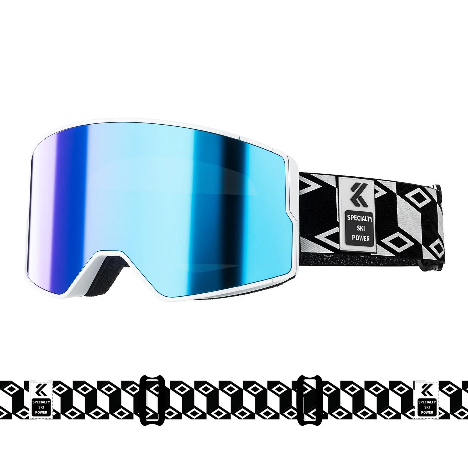 Color-changing Magnetic-suction Ski Goggles Outdoor Hiking Windproof Glasses — image 6