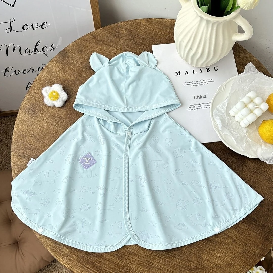 Color-changing Uv-protection Cape Baby Sun-protective Garment — image 4