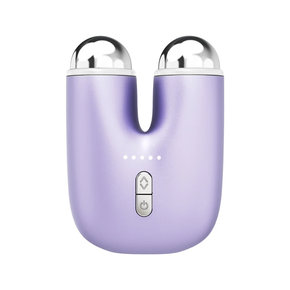 Color-light Vibration V-face Device Hot-compress Massager — image 4