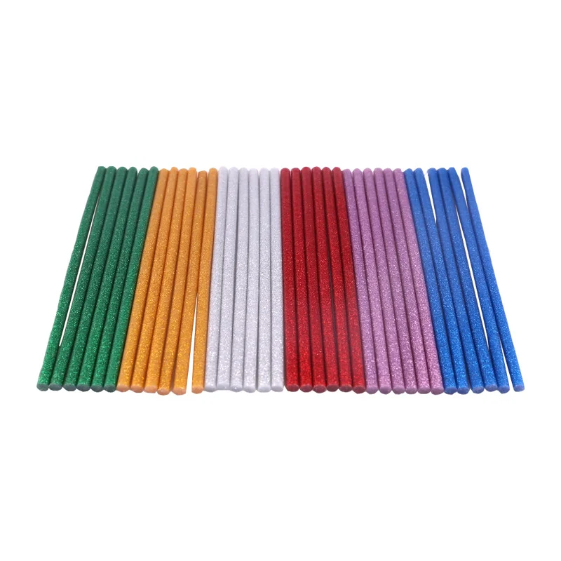 Colorful Gold Leaf Luminous Hot Melt Glue Stick — image 2