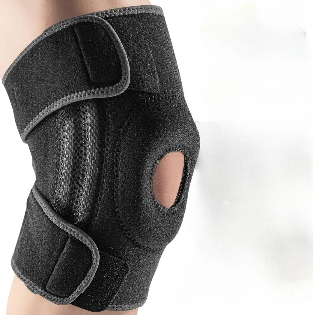 Compression Knee Brace With Patellar Shock-absorbing Pad For Sports Protection — image 2