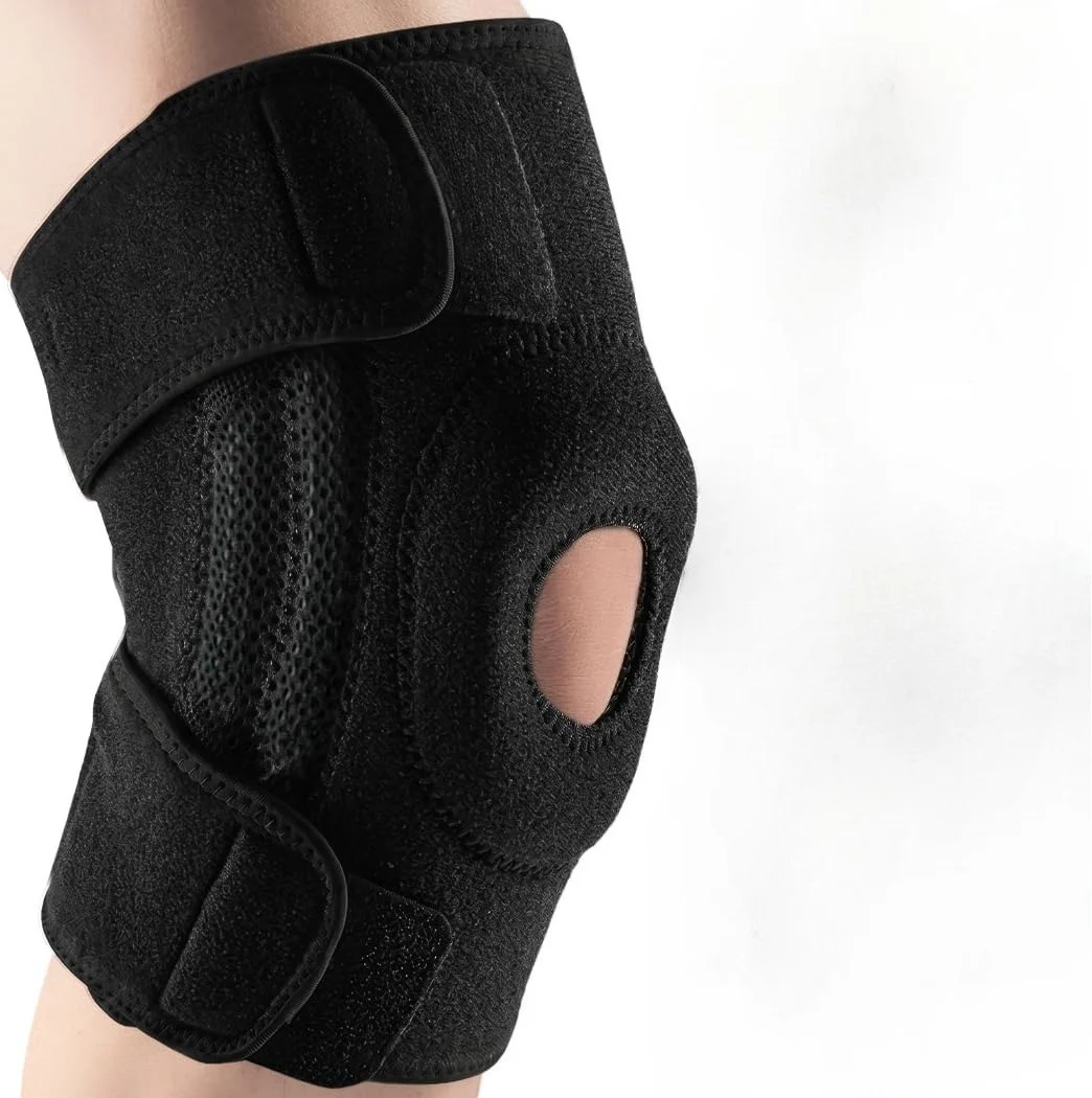 Compression Knee Brace With Patellar Shock-absorbing Pad For Sports Protection — image 6