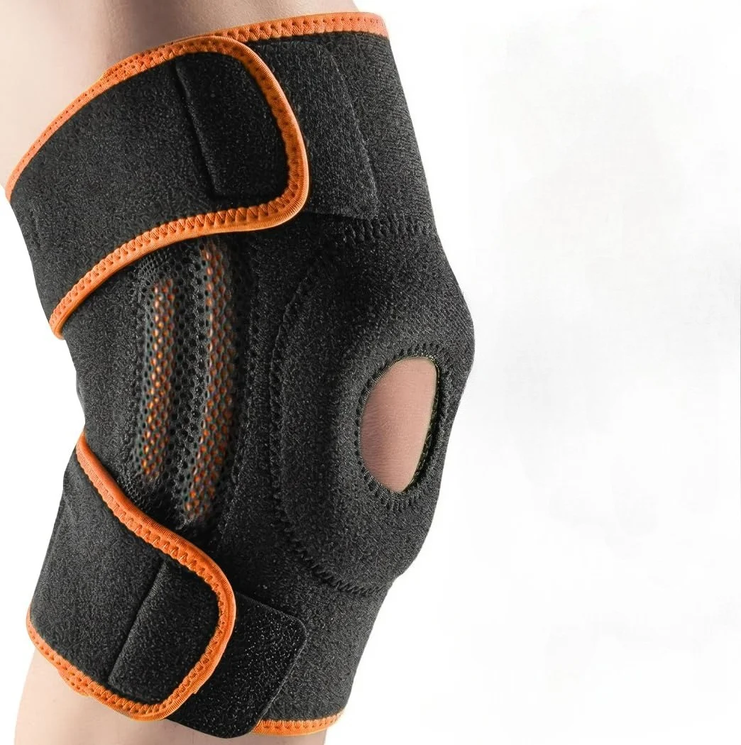 Compression Knee Brace With Patellar Shock-absorbing Pad For Sports Protection — image 4