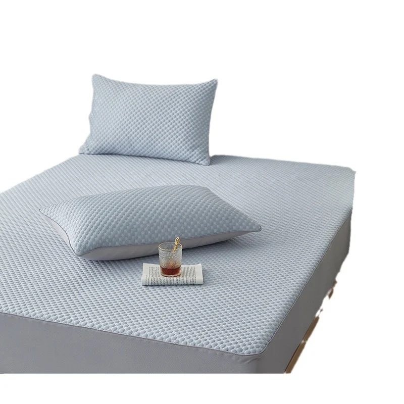 Cooling Bedding Three-piece Set Polyethylene Ice Silk Washable Cool-feel Bed Mat — image 8