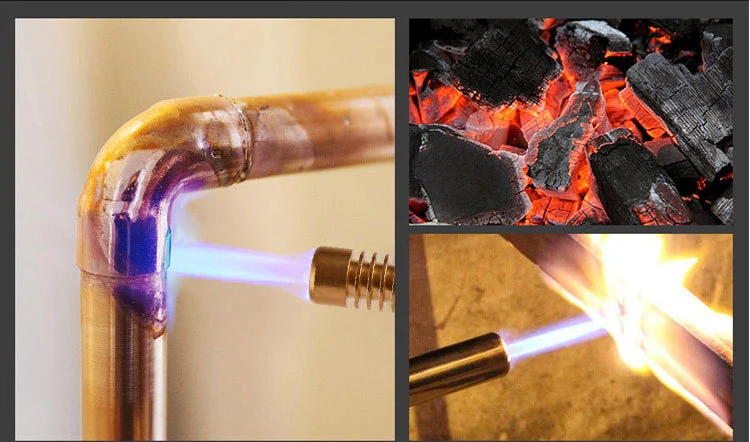 Copper Flame Gun Household Welding Small Spray Handheld Nozzle — image 4