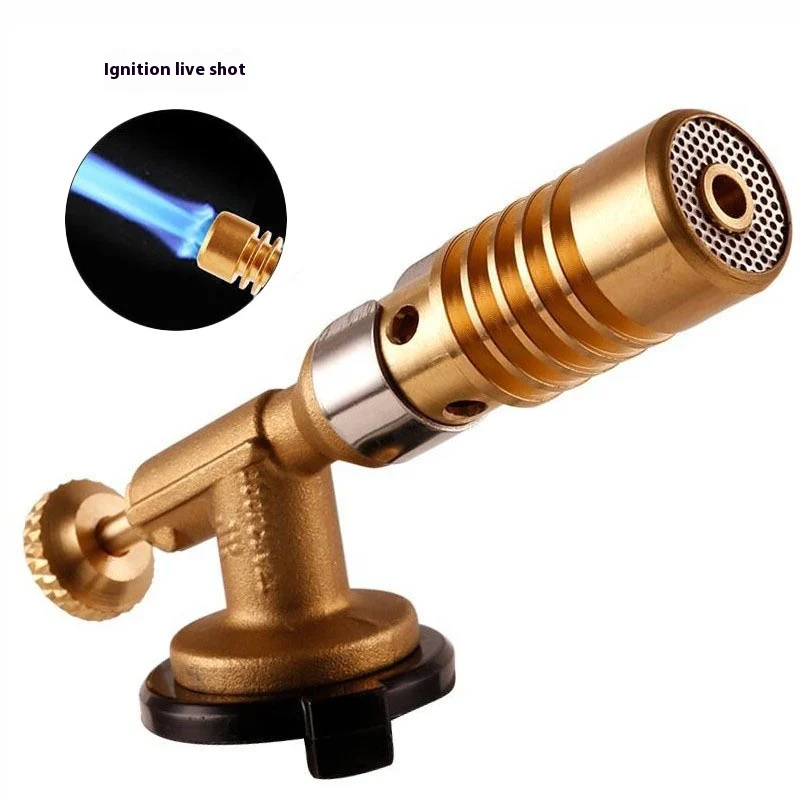 Copper Flame Gun Household Welding Small Spray Handheld Nozzle — image 2