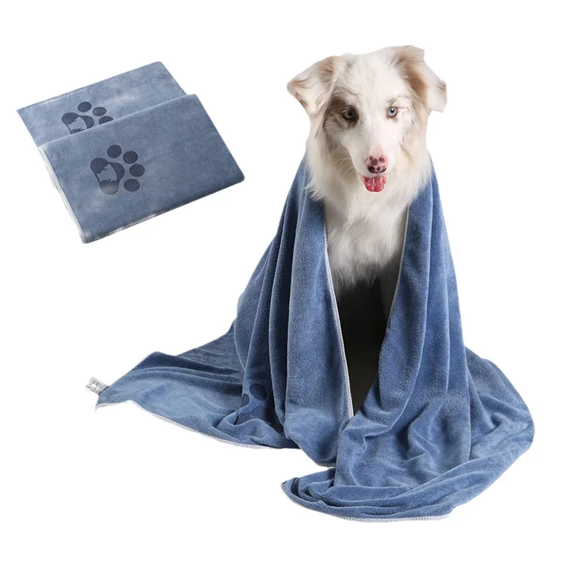 Coral Fleece Bathing Towel For Pet Cleaning — image 6
