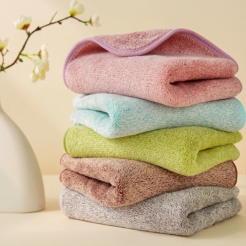 Coral Fleece Towelhighly Absorbent Lint-free For Home Bath Use — image 5