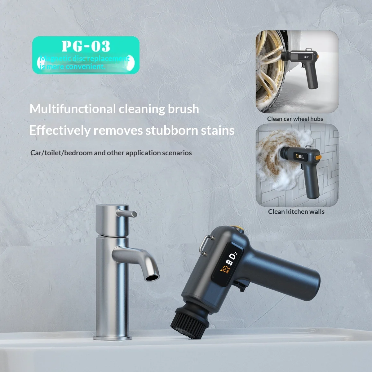 Cordless Car Polisher Waxing Scratch Repair And Cleaning Tool — image 2